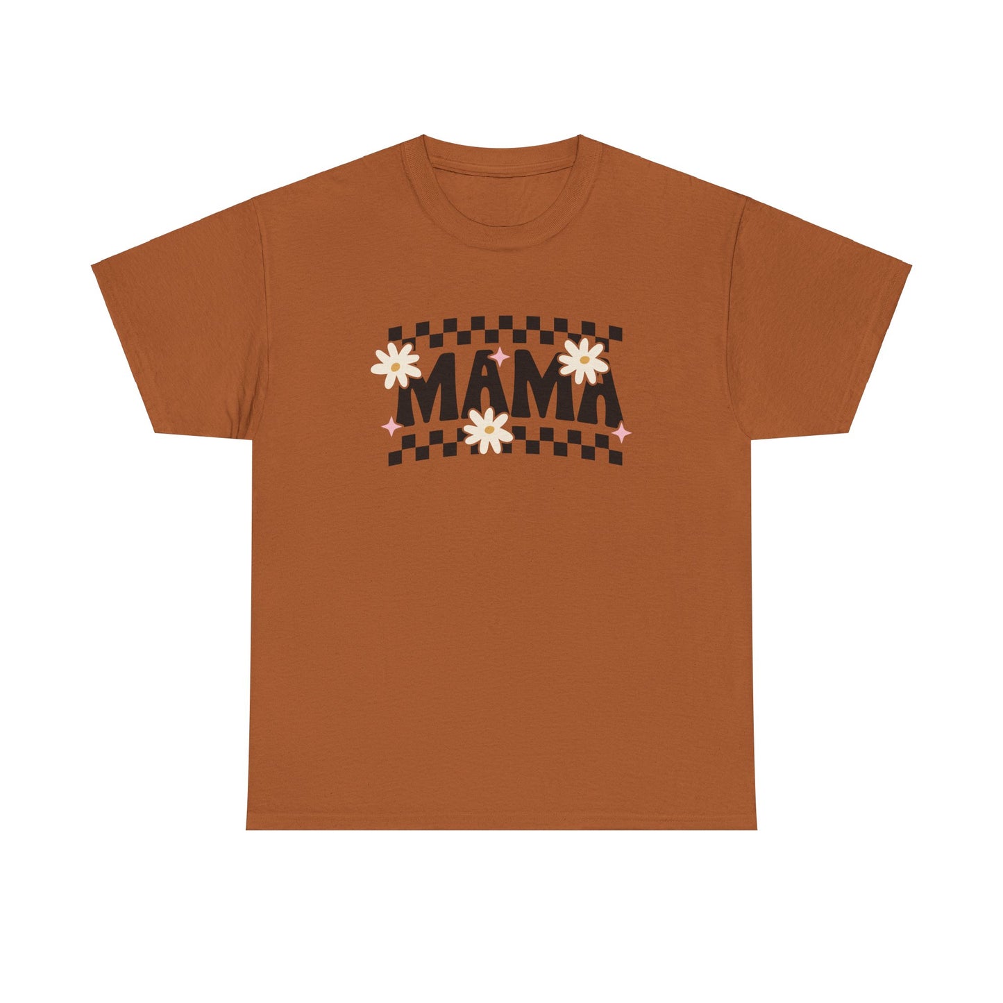 Checkered Mama Tee