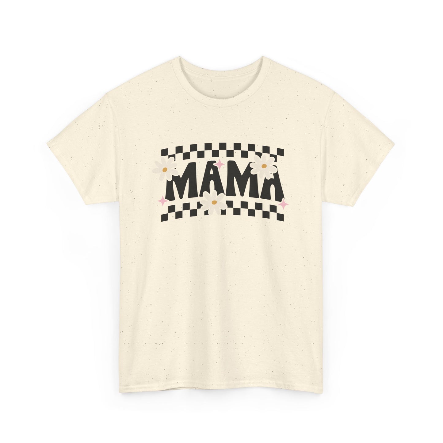 Checkered Mama Tee